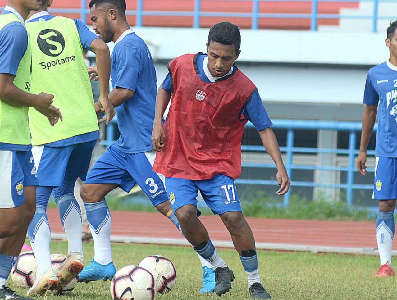 Jelang Laga Kontra Persebaya, Persib Geber Latihan Di Bali