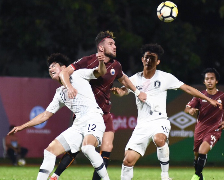 Uji Coba : Persija Takluk 1-3 Dari Korea Selatan U23