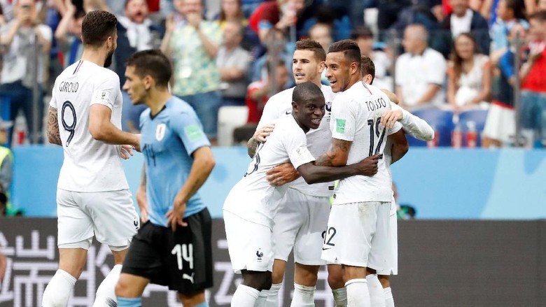 Bekap Uruguay 2-0, Prancis Melaju Ke Semi Final Piala Dunia 2018 