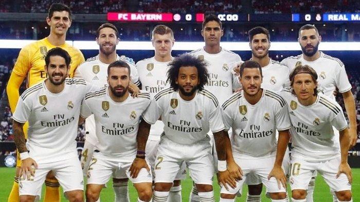 Inilah Daftar Skuat Real Madrid Untuk Liga Champions 2019/2020