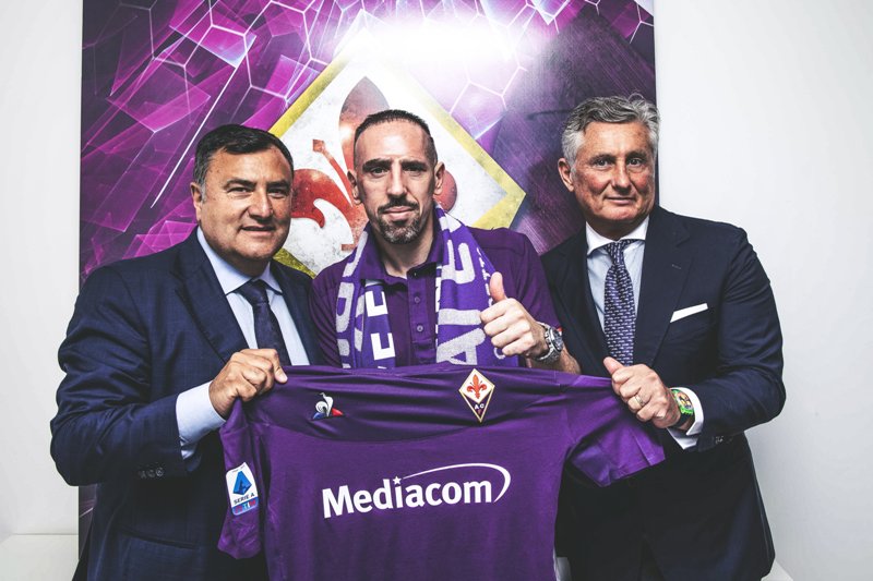 Gabung Fiorentina, Franck Ribery Tak Ingin Jadi Rival Ronaldo