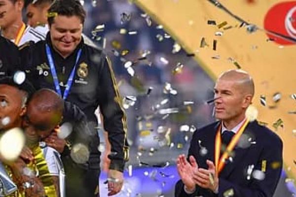 Madrid Menangi Piala Super Spanyol, Zidane Sebut Ini Baru Awal 